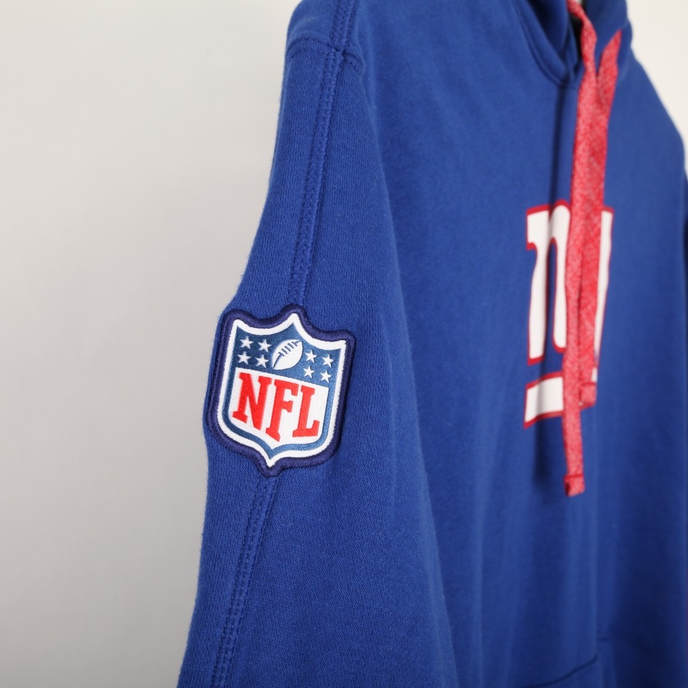 The New York Giants Hoodie Medium Blue Red Nike NFL Team Issued - Picture 4 of 13
